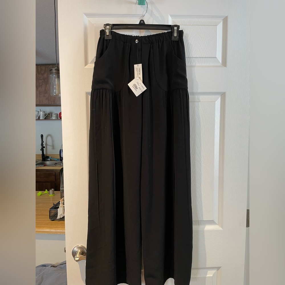 Black Flare Pants